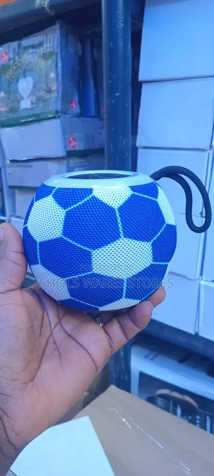 Rechargeable Football Design Wireless Bluetooth Speaker