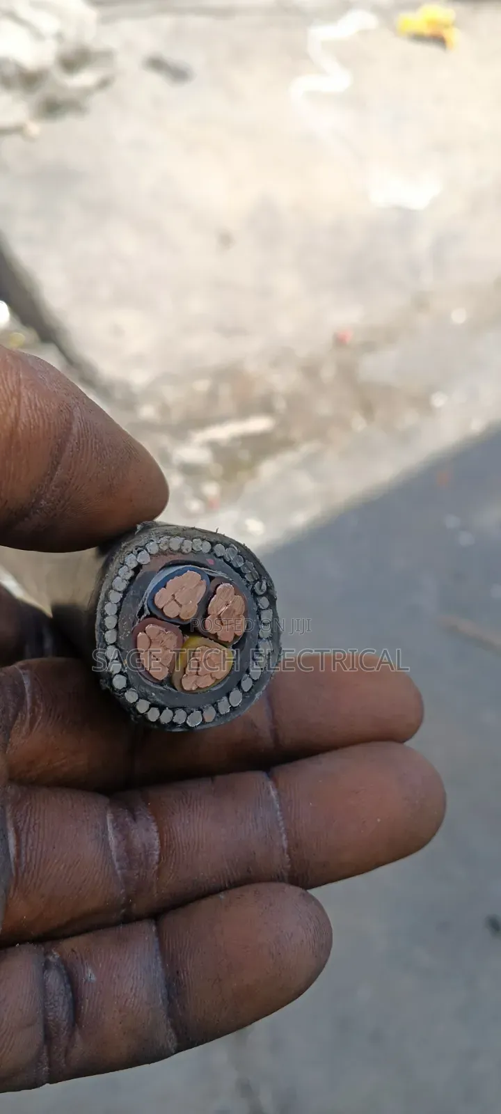 35mm 4core Nigerchin Armoured Cable