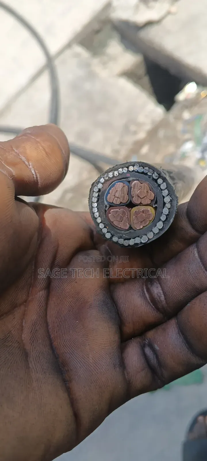 35mm 4core Nigerchin Armoured Cable