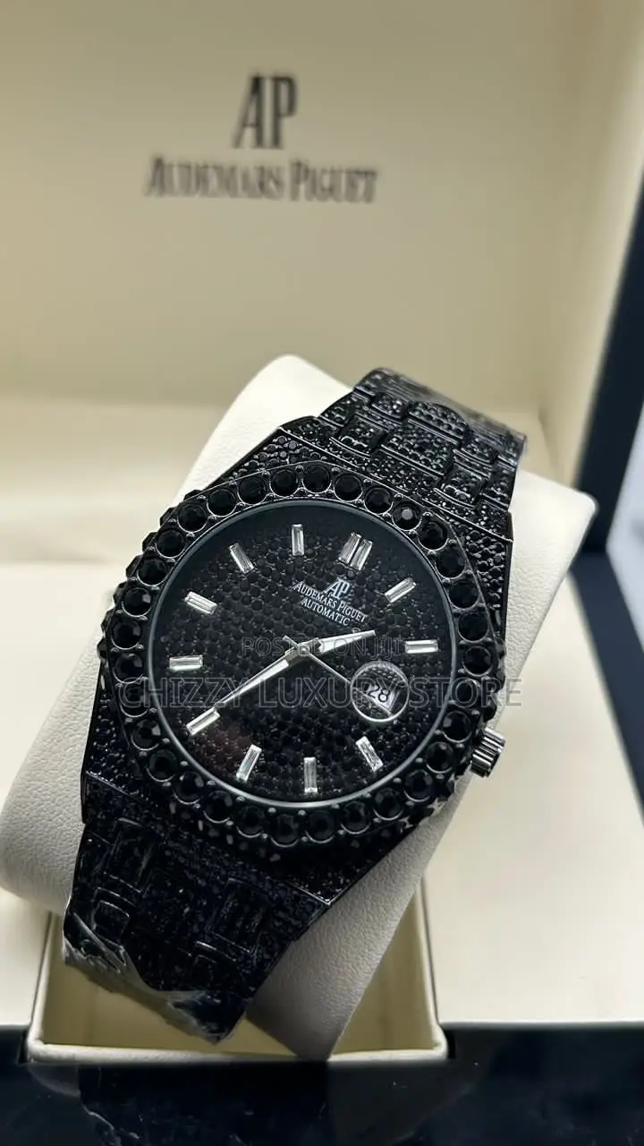 Audemars Piguet Quality Men All Iced Wristwatch