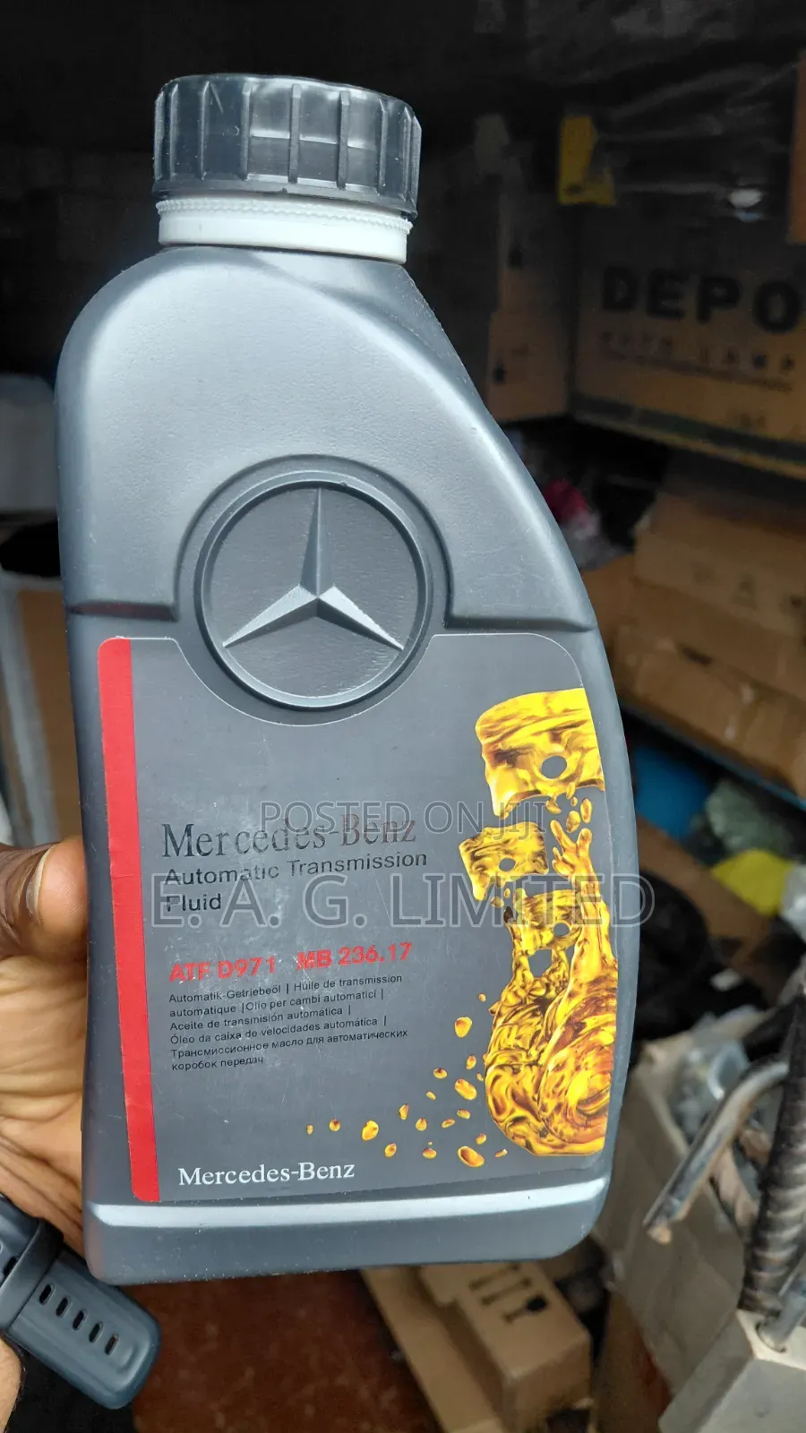 Mercedes-Benz Automatic Transmission Fluid (Atf) Approval: Mb 236.17