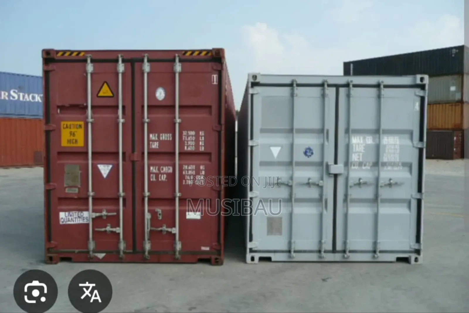 Empty Used Shipping Containers