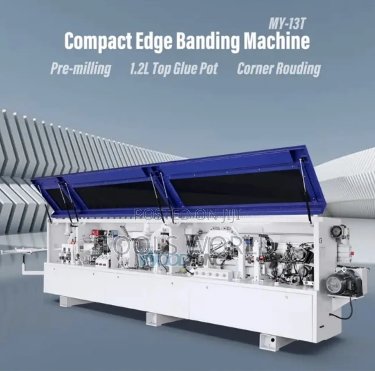 Automatic Edge Banding Machine With Pre-Milling Corner Rounding