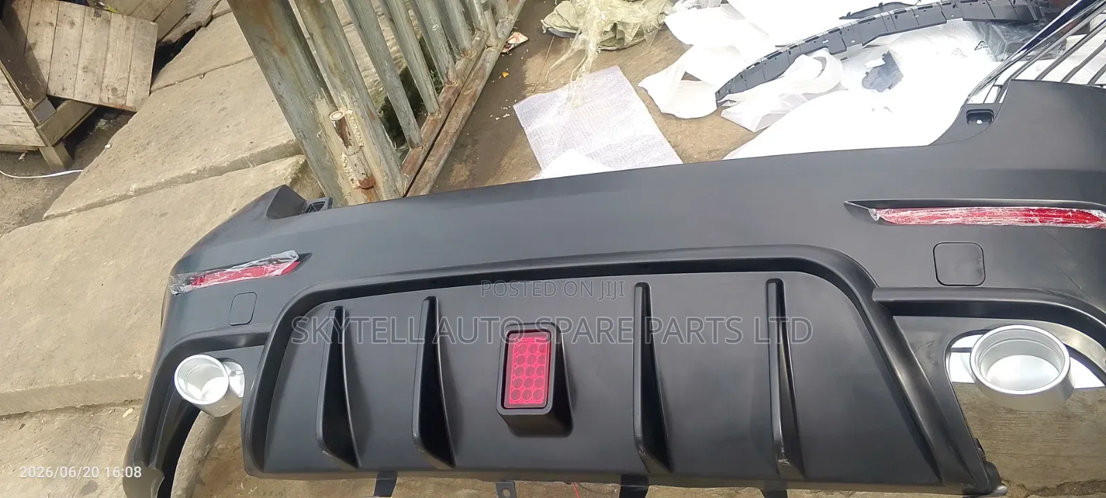 Complete Upgrading Back Bumper Lexus Es 2008