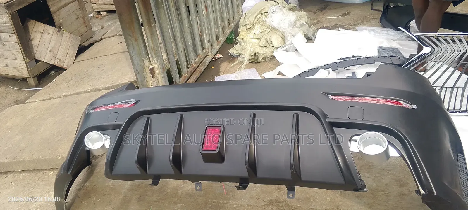 Complete Upgrading Back Bumper Lexus Es 2008