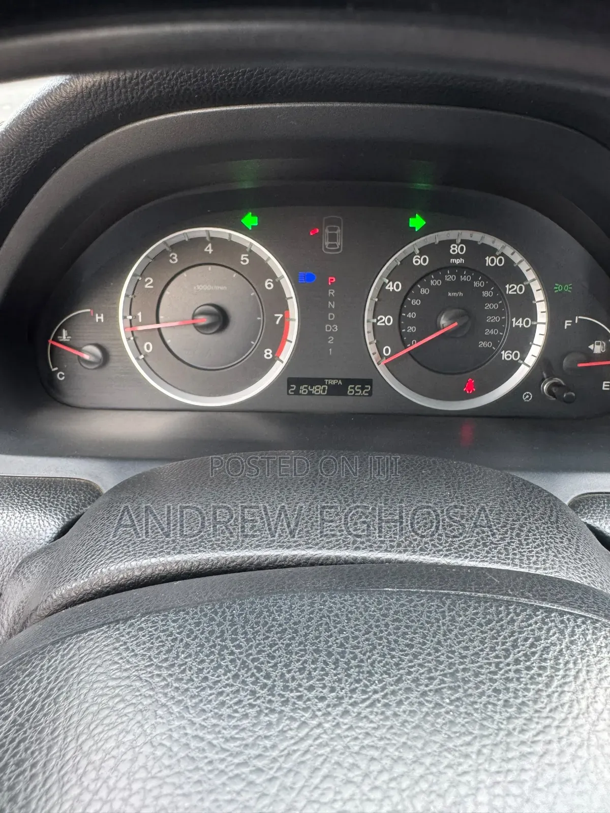 Honda Accord 2008 Black