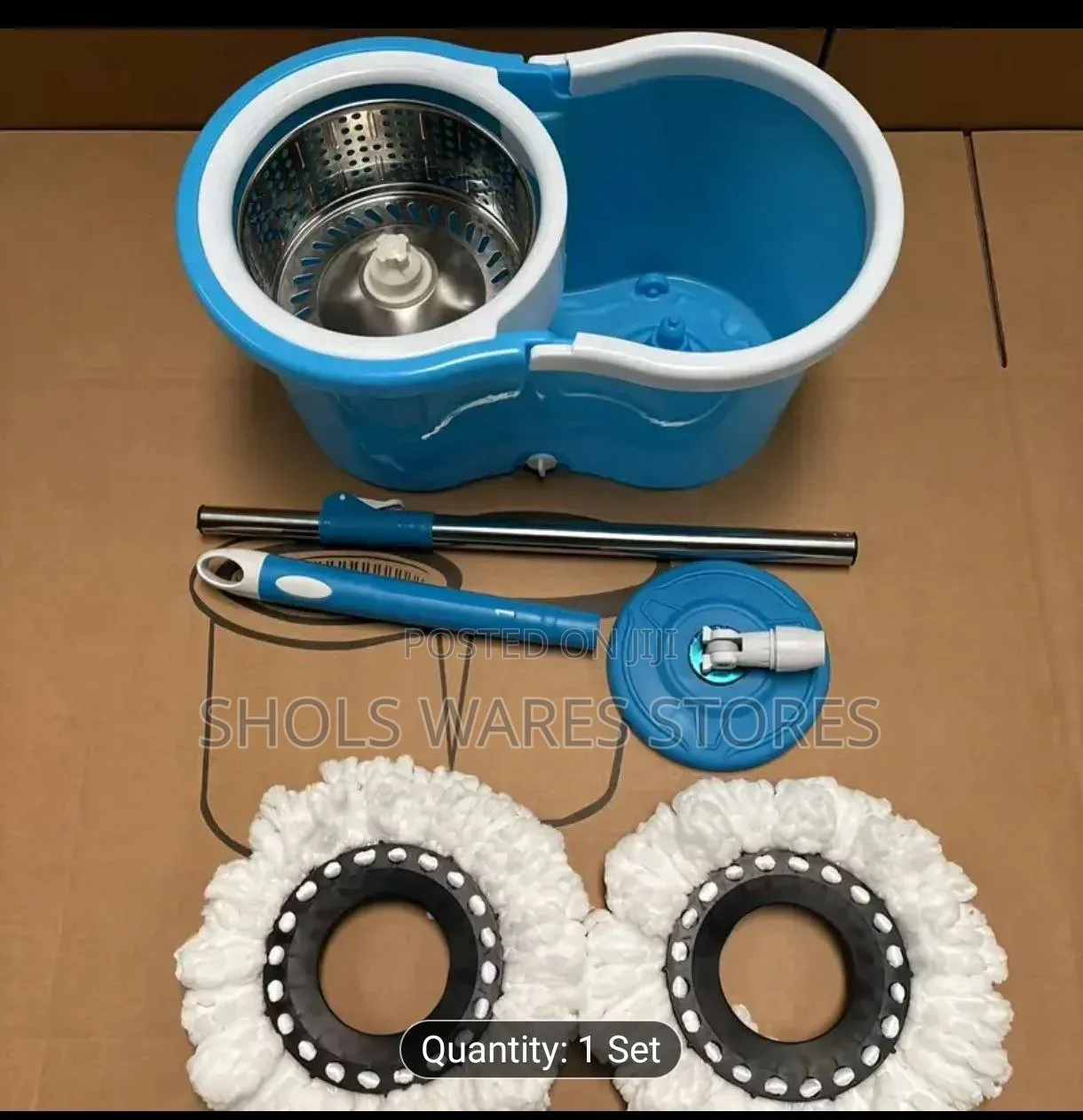 360° Spin Mop Bucket Set | Hands-Free Cleaning