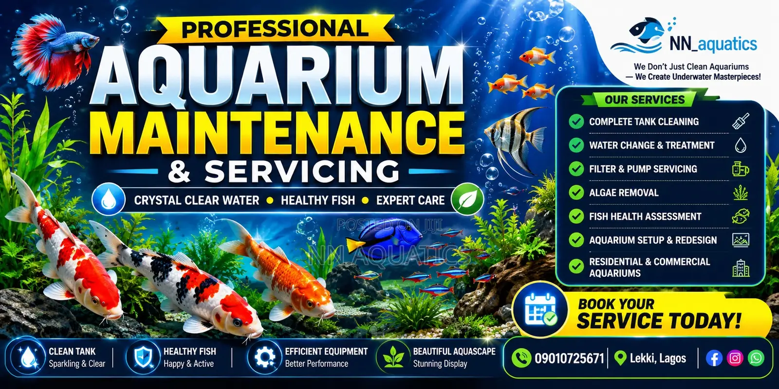 Aquarium Servicing