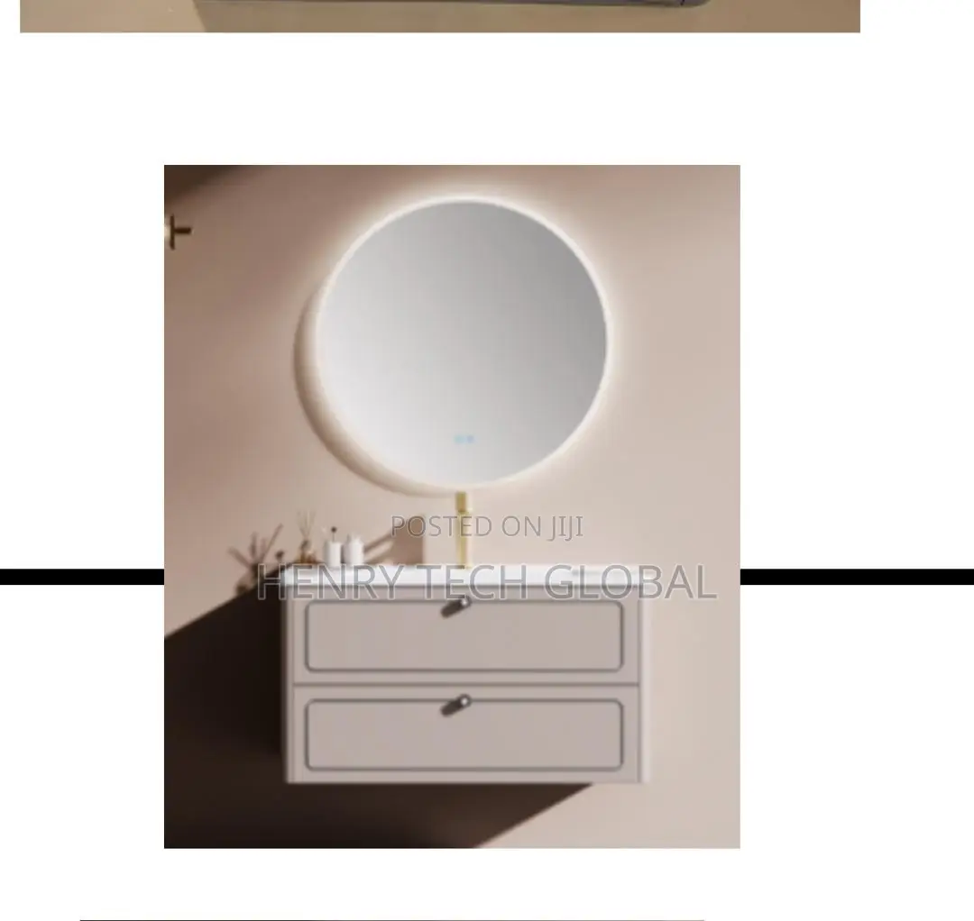 Cabinet Basin With Mirrors