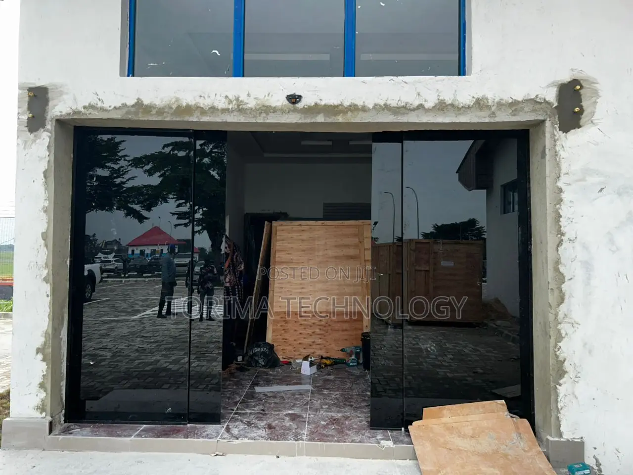 Automatic Sensor Frameless Door