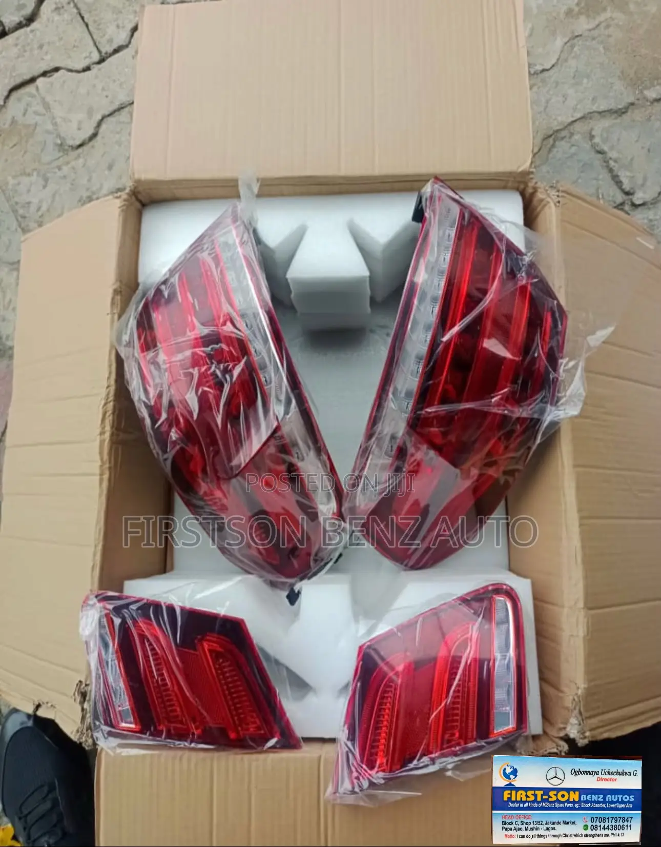 Mercedes Benz E350 W212 Headlights and Rear Lights