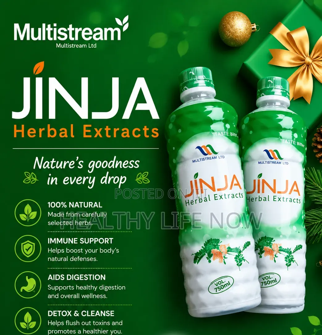 Jinja Herbal Made From Carefully Selected Organic Herbs Roots