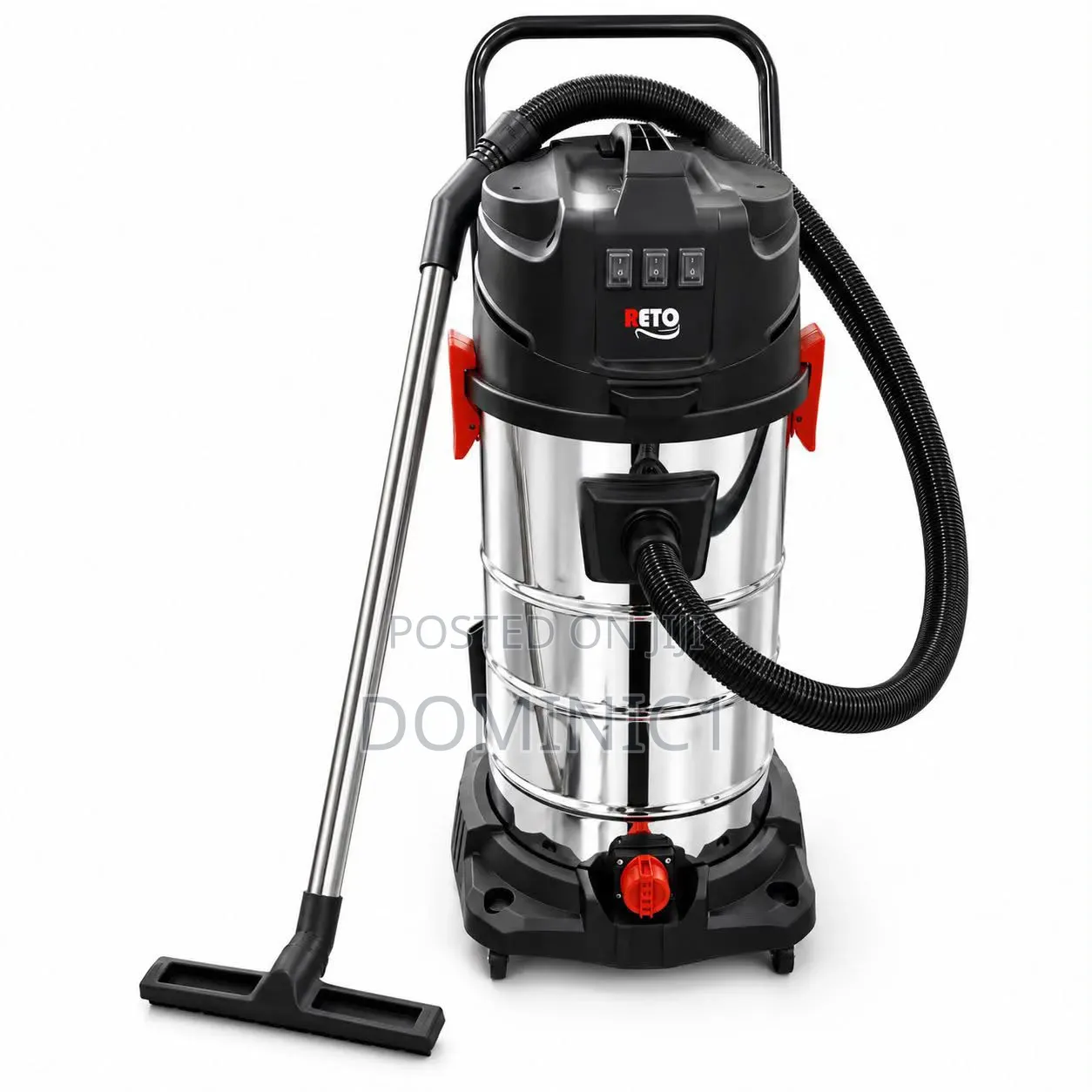 Reto 80l Wet Dry Industrial Vacuum Cleaner (Model: Rt2423-3600-80)