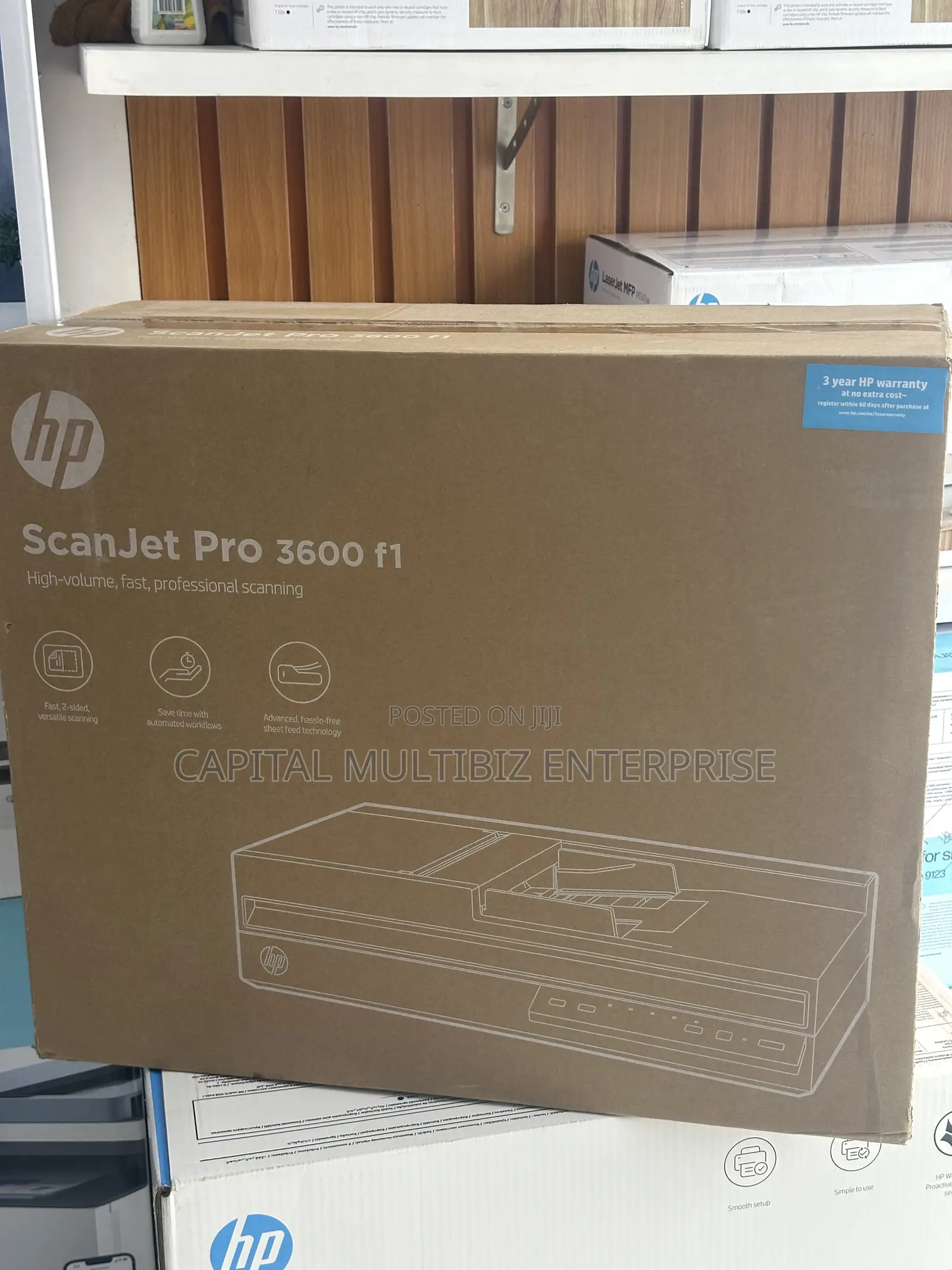Hp Scanjet Pro 3600 Fi Scanner