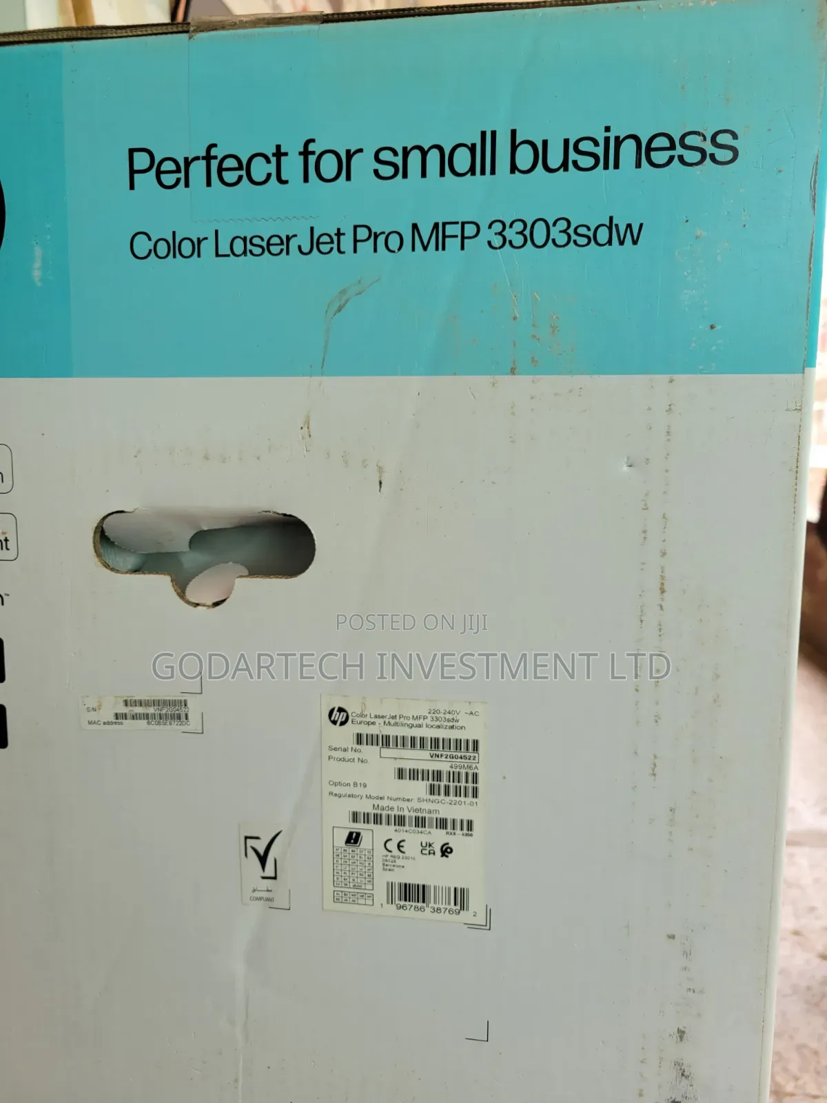 Hp Laserjet Color Printer 3303sdw
