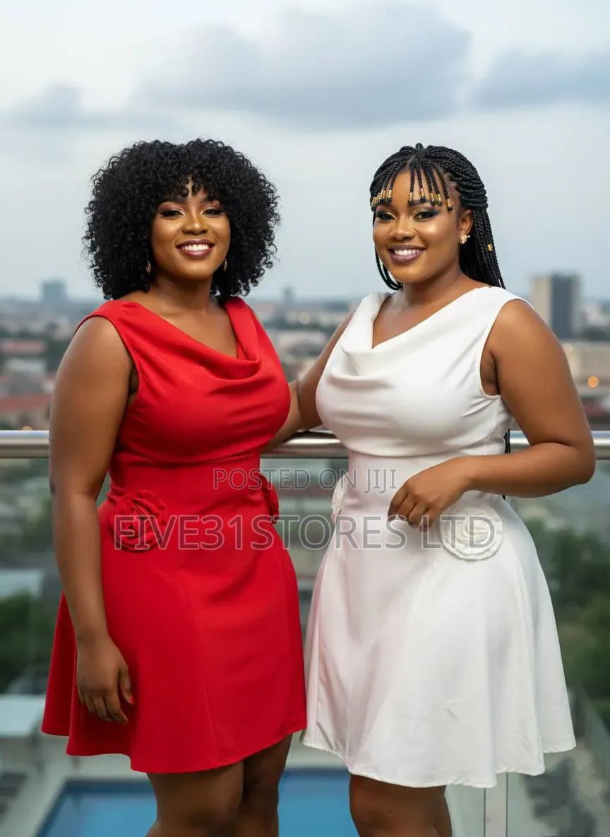 Awele Rose Short Dress