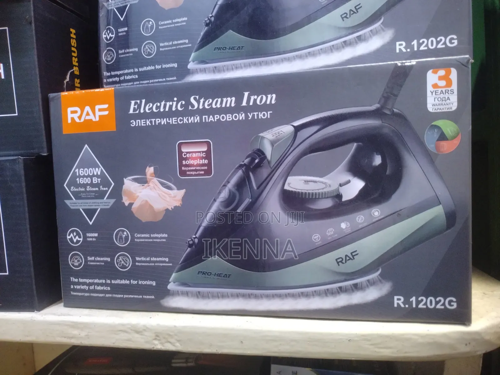 Raf Steam Iron