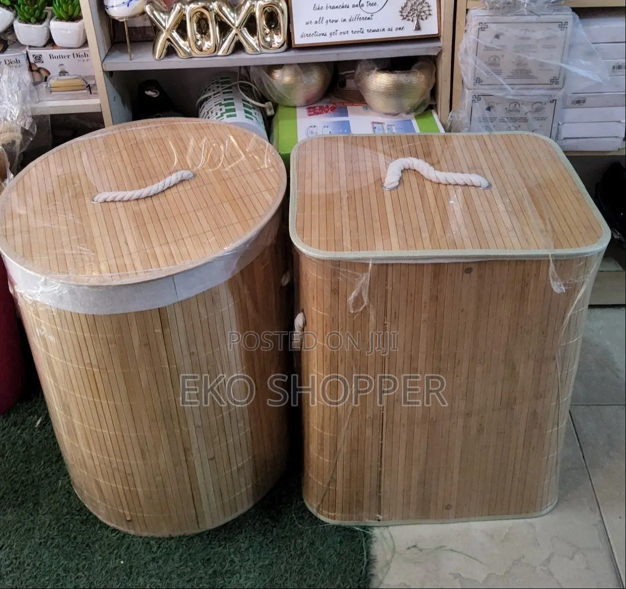 Bamboo Laundry Basket