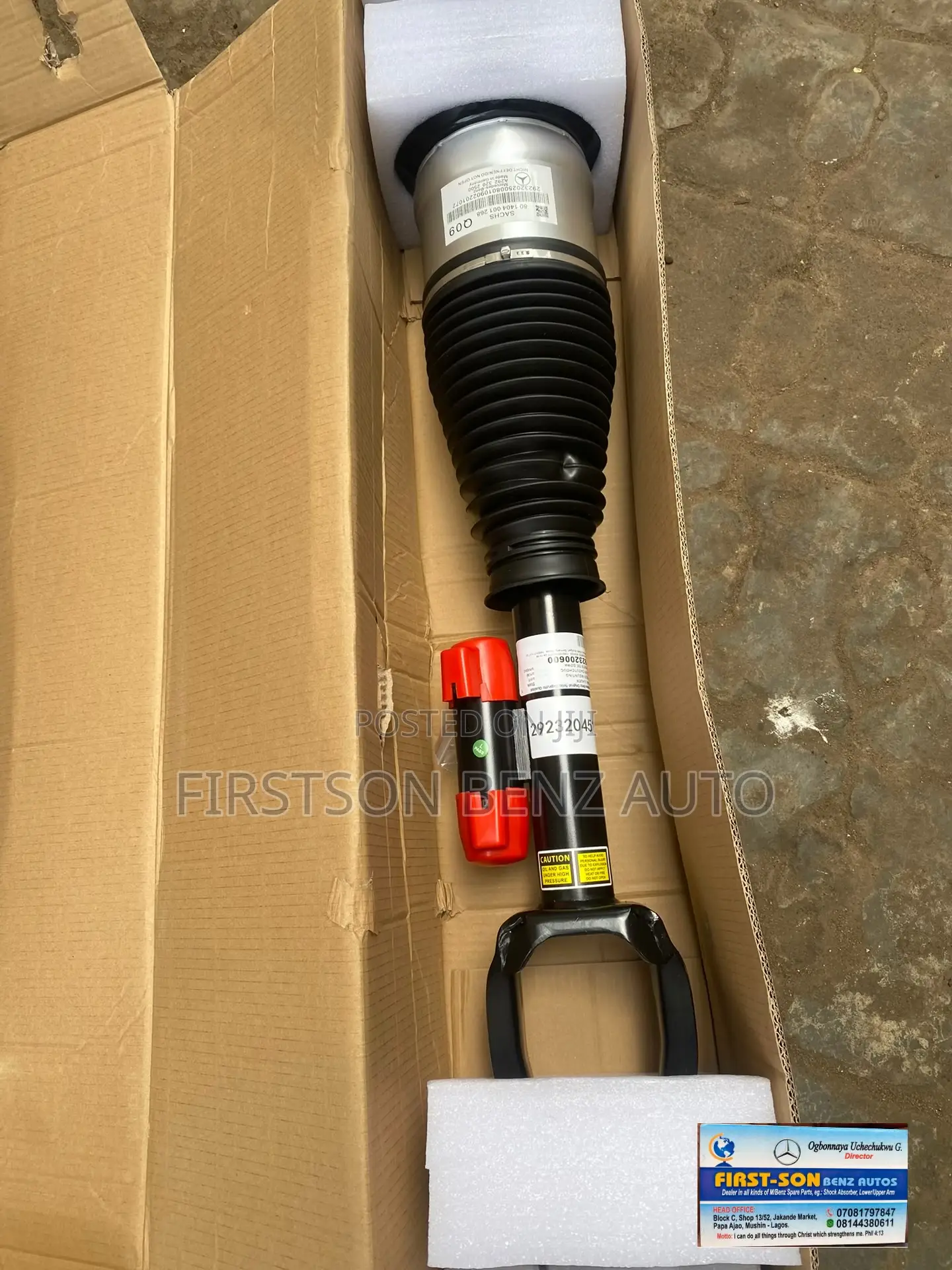 Mercedes Benz Gle63 Coupe W292 Air Suspension Balloon Shocks