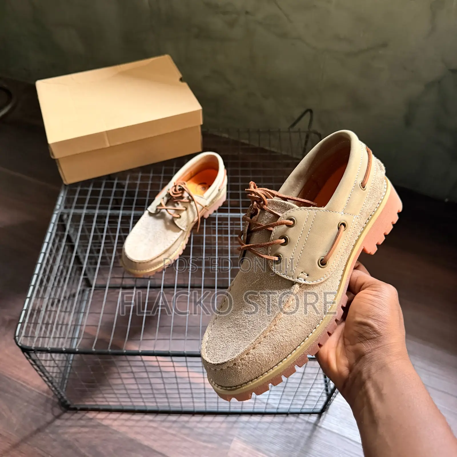Aunthentic 3-Eye Lug Boat Shoes