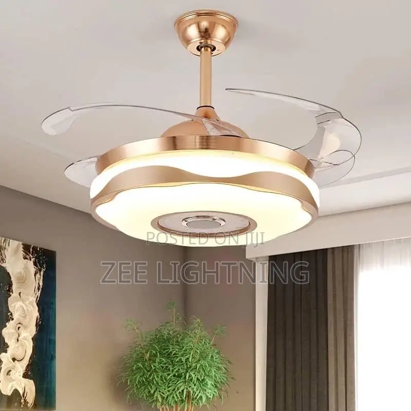 Bluetooth and Fan Led Chandelier (500mm)
