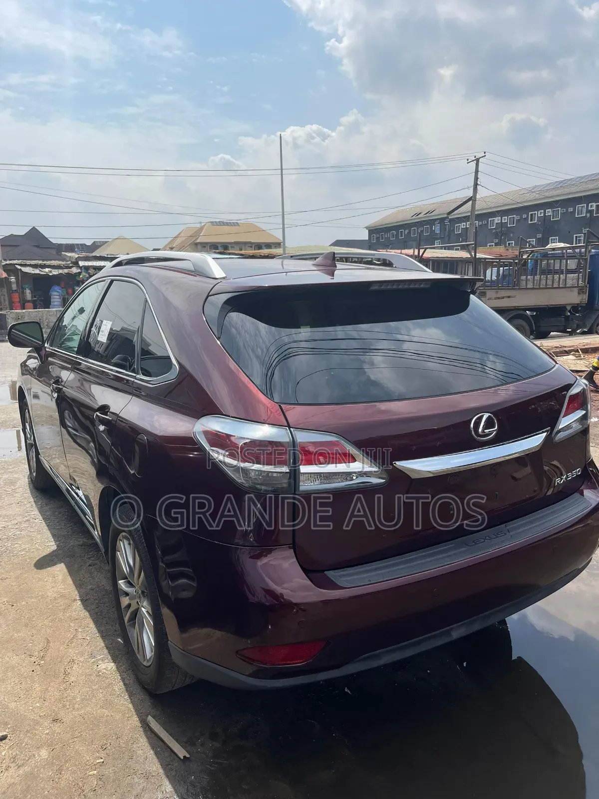 Lexus RX 2014 Burgundy