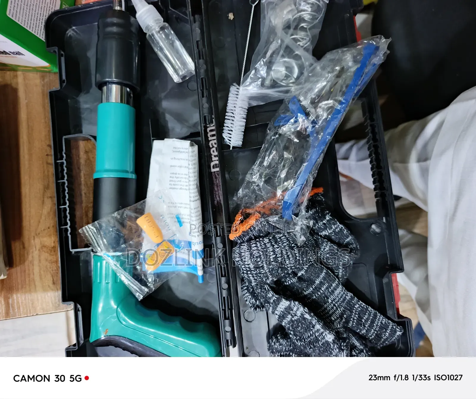 Nail Gun Shooter With 100 Pcs Of Nails