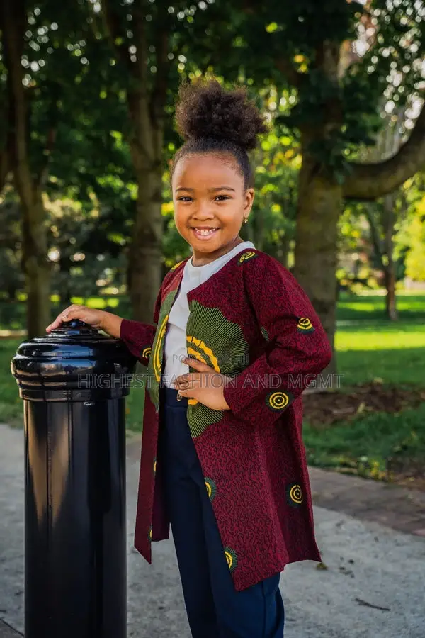 Narissa African Print Girls' Jacket