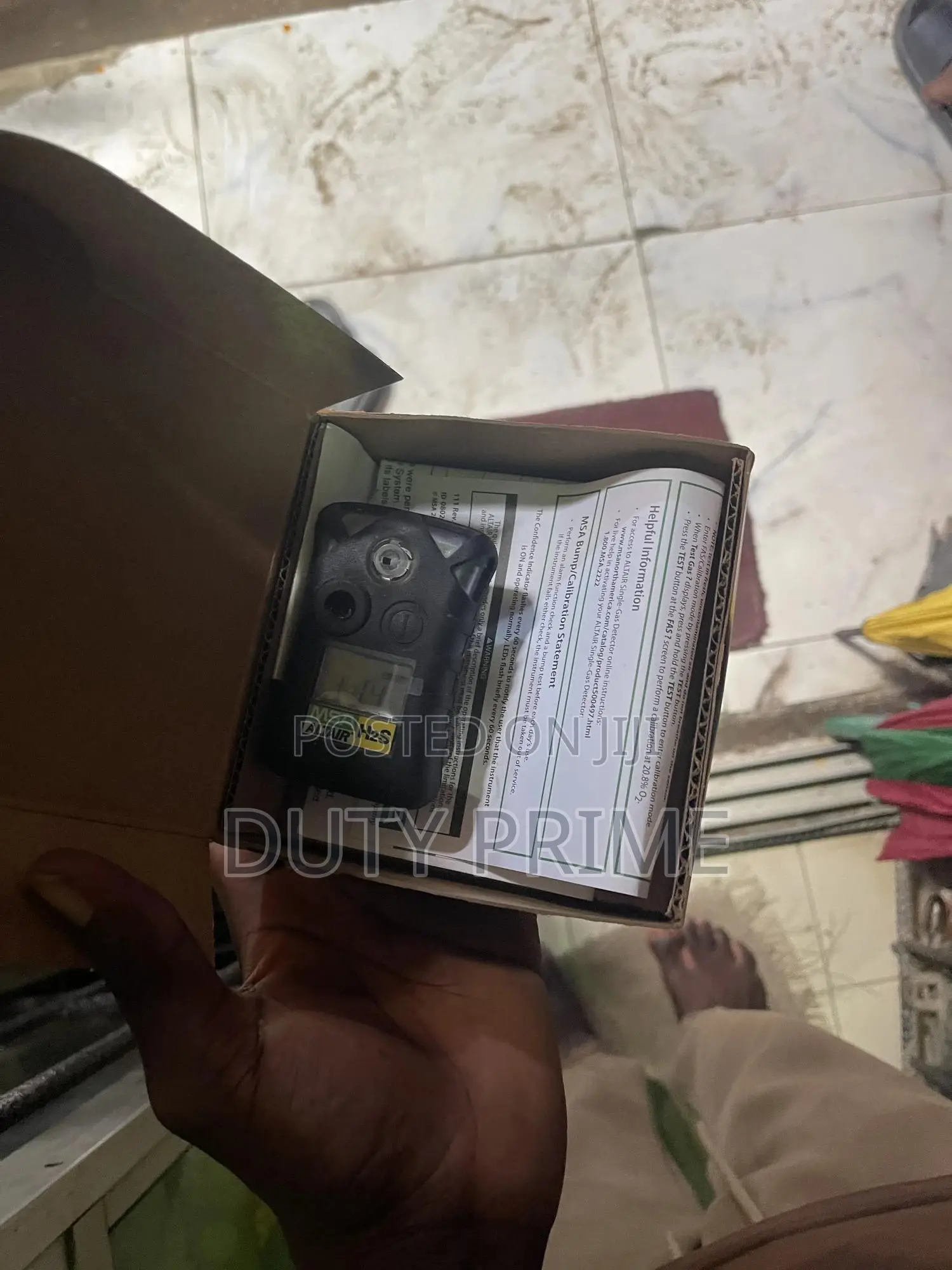 Msa Altair H2s Gas Detector – Industrial Safety Device