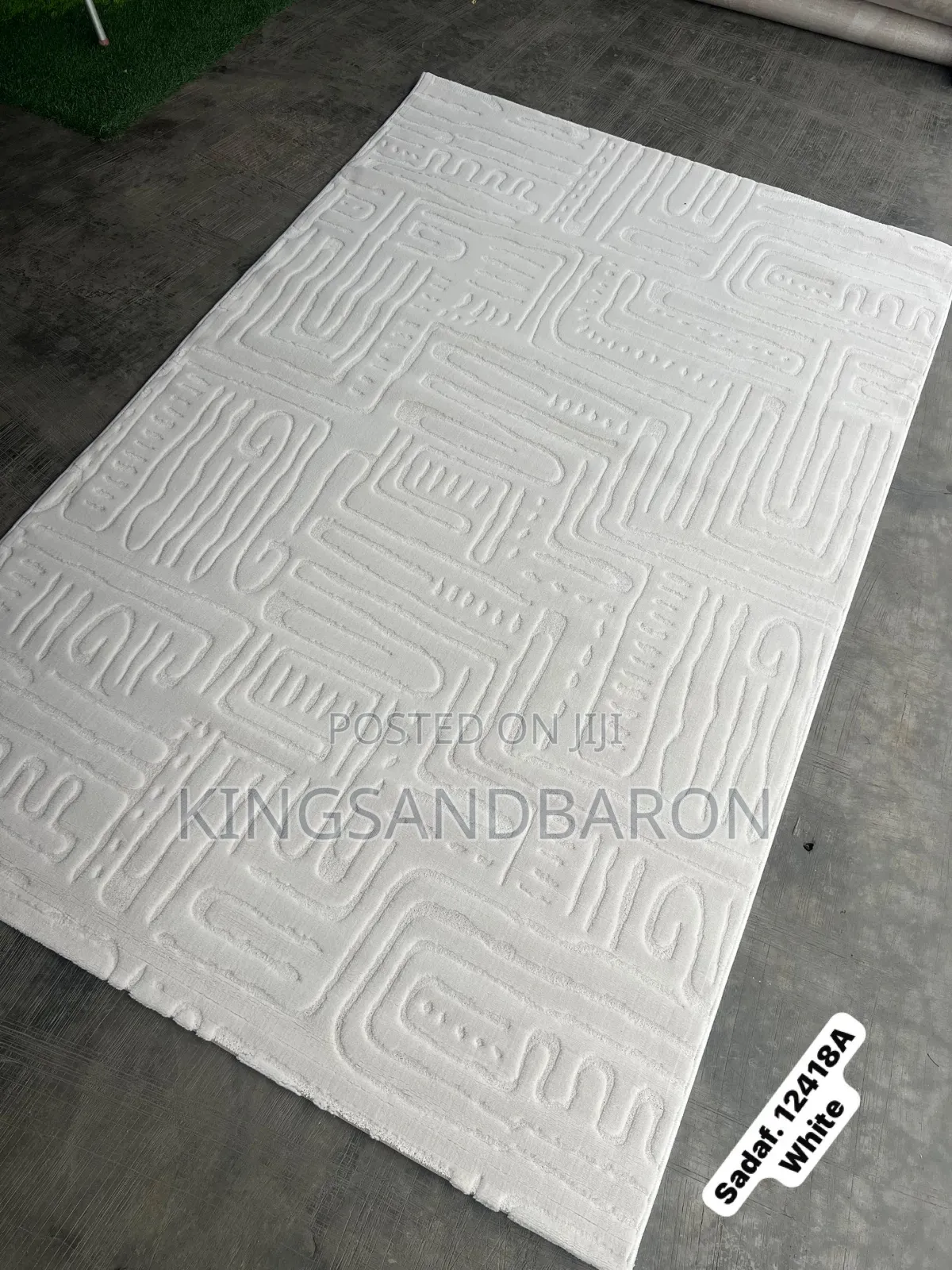 7x10fts Sadaf D.Beige Turkish Center Rug