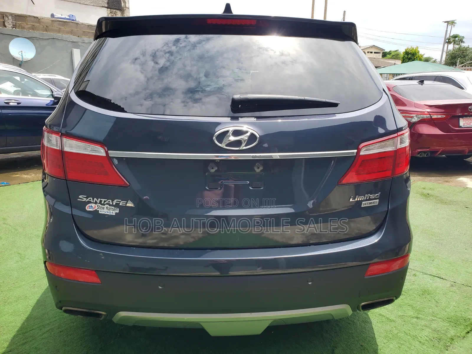 Hyundai Santa Fe Limited 4dr SUV AWD (3.3L 6cyl 6A) 2015 Gray