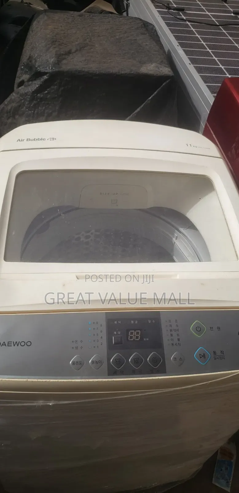 Daewoo 11kg Air Bubble Washing Machine