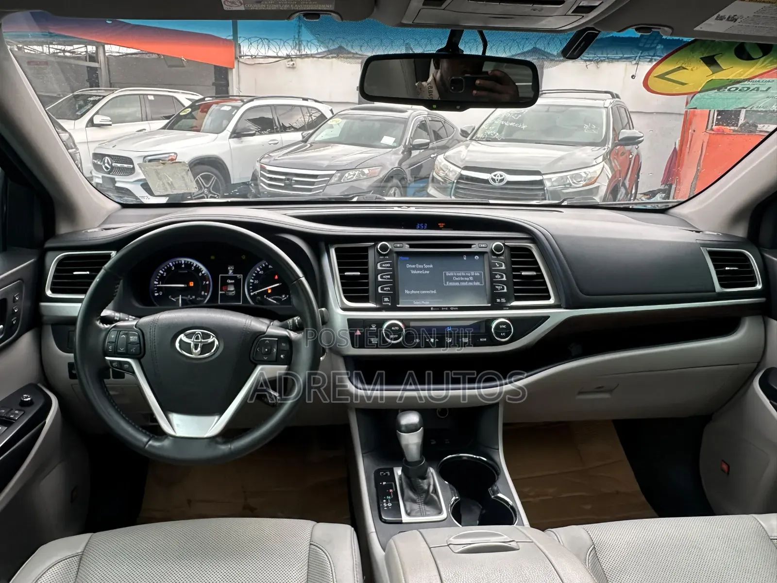 Toyota Highlander 2016 Gray