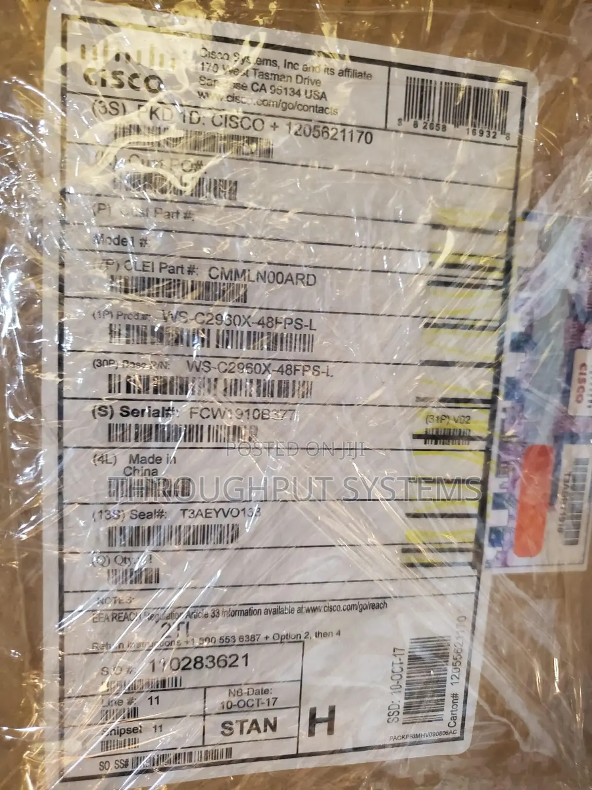 Cisco C2960x-24fps-L