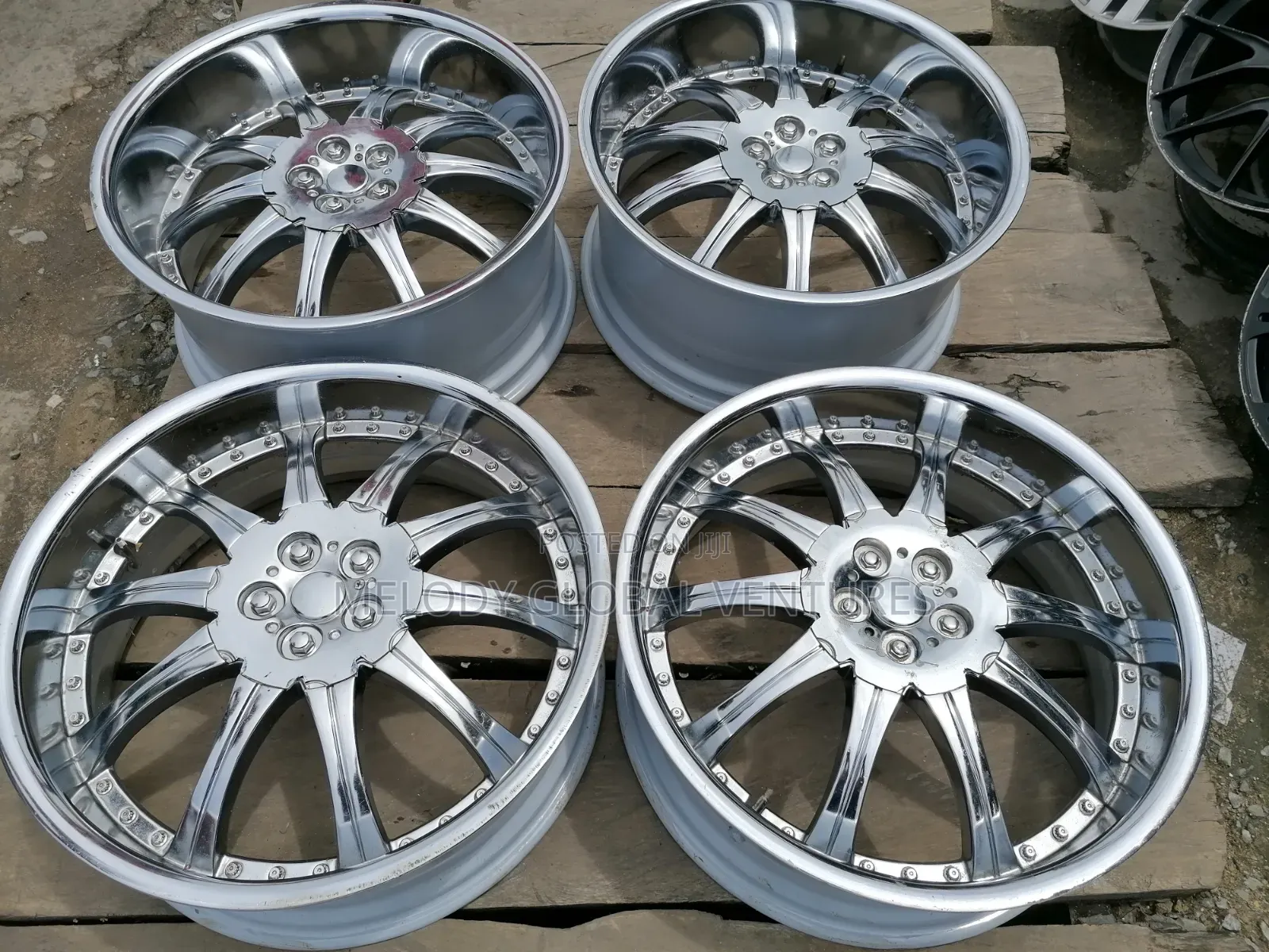 22rims Front Back/ BMW Gle/Original Factory Chrome/ U S a Standard