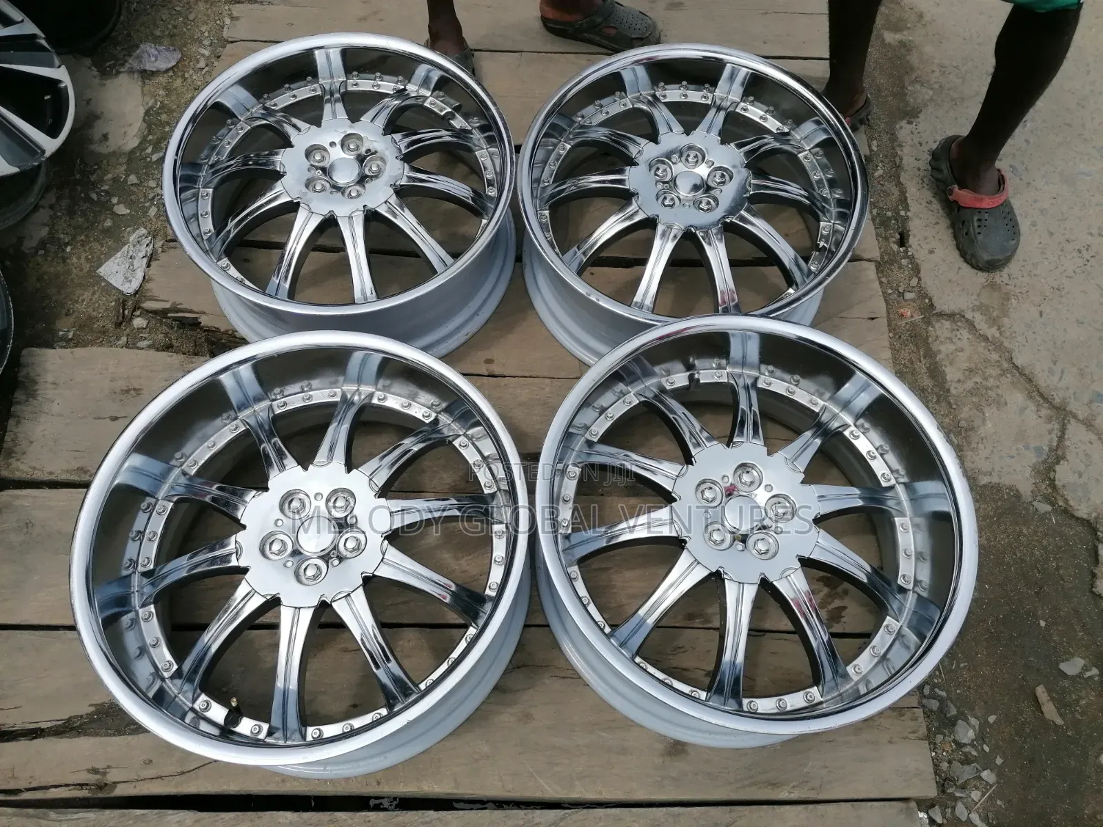 22rims Front Back/ BMW Gle/Original Factory Chrome/ U S a Standard