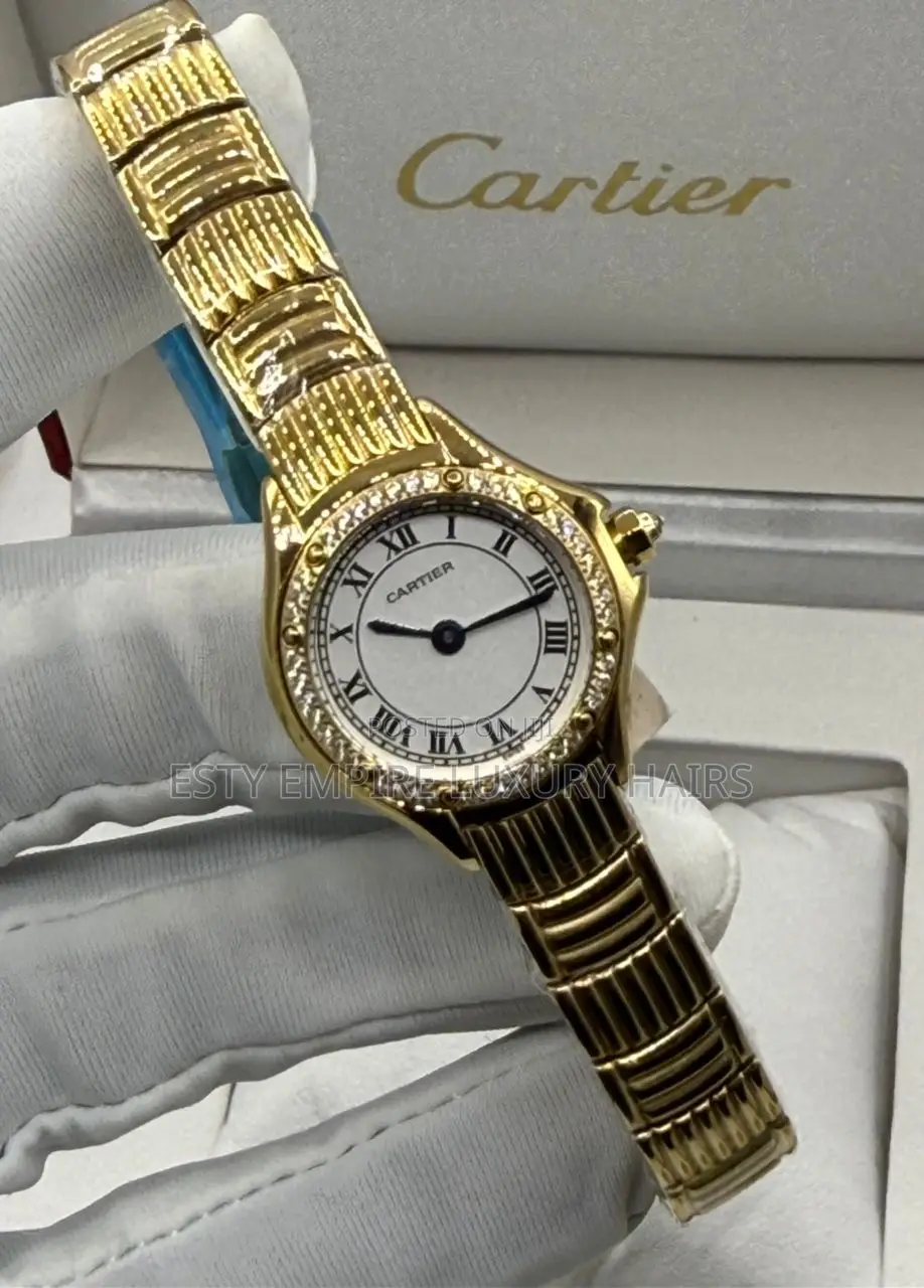 Cartier Quality Luxury Female Chain Wristwatch