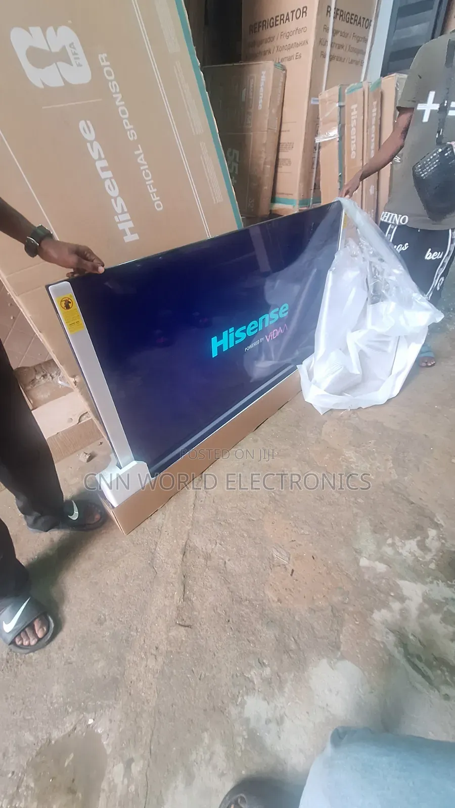 New Hisense Uhd Smart Tv (65"Inch) Flameless Netflix Youtube Bluetooth