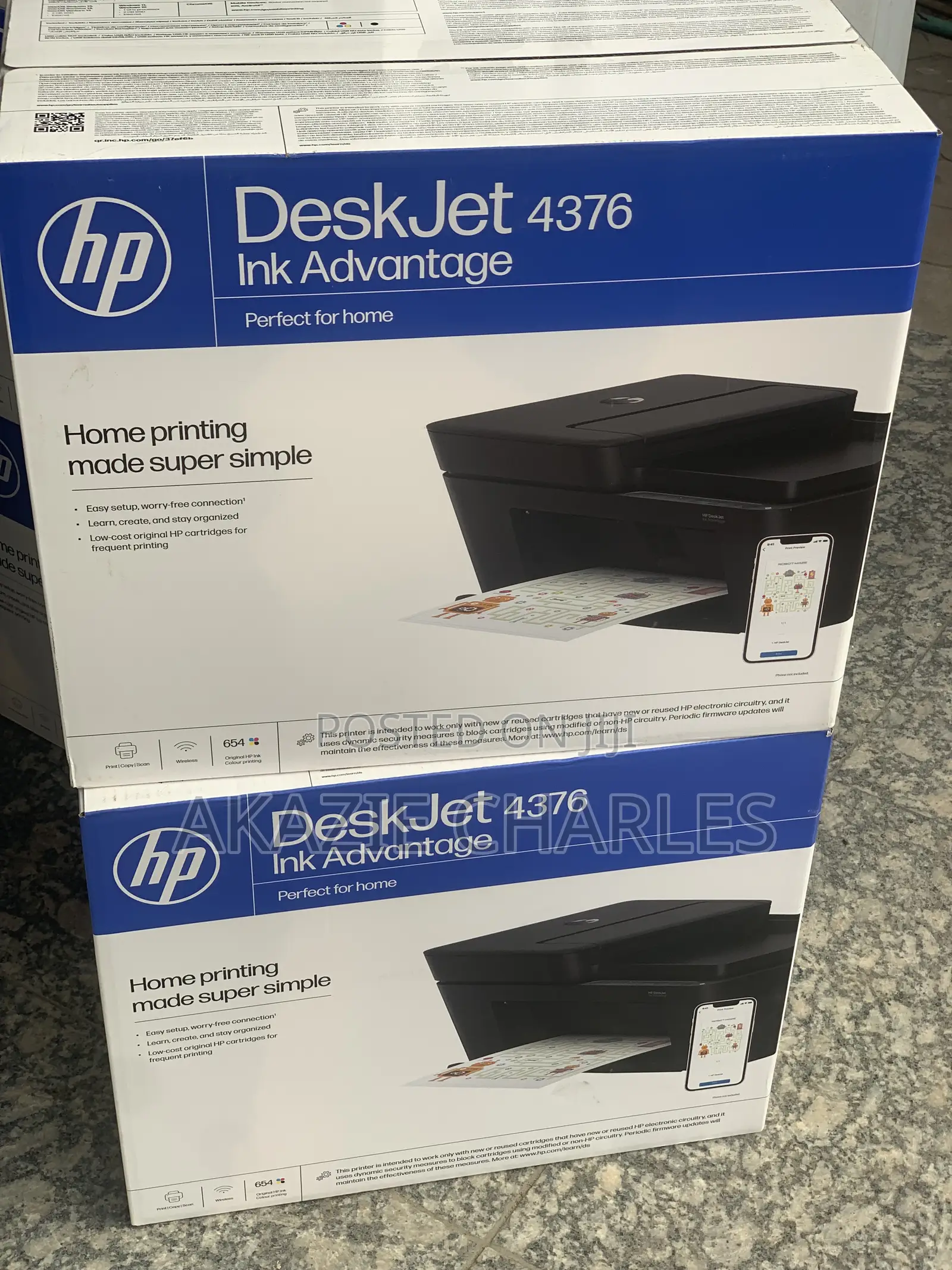HP Deskjet 4376 Ink Advantage Printer