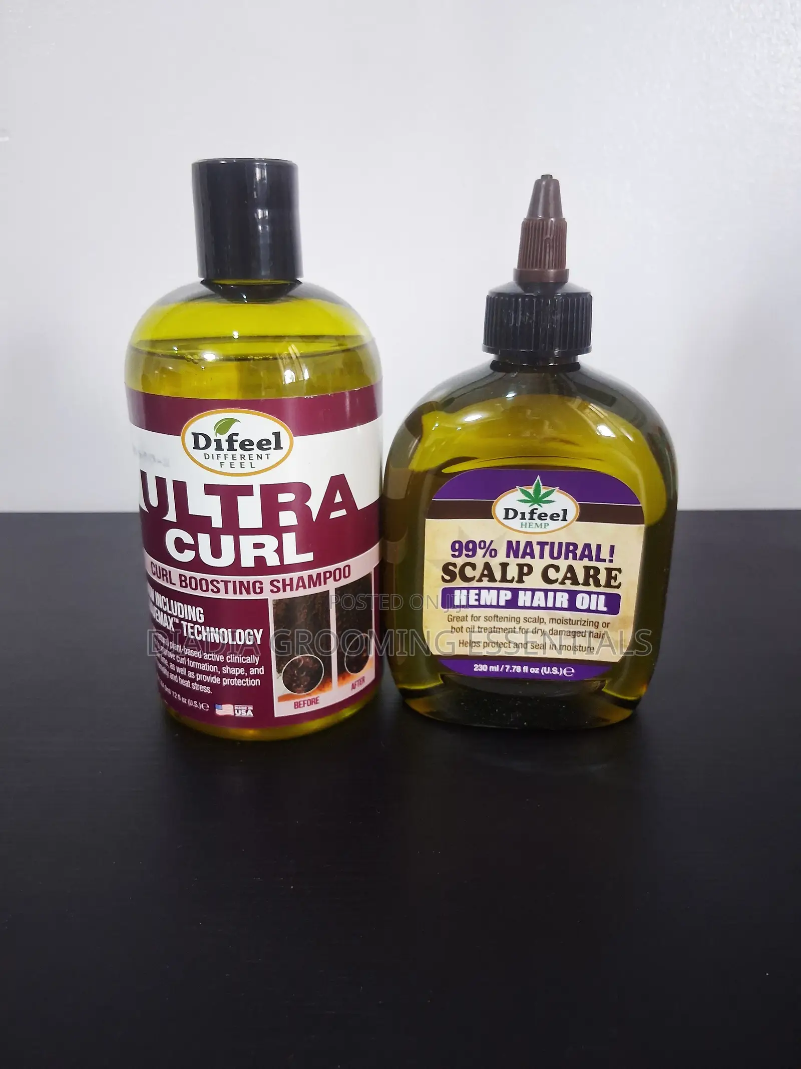 Difeel Ultra Hair Oil Curl Shampoo