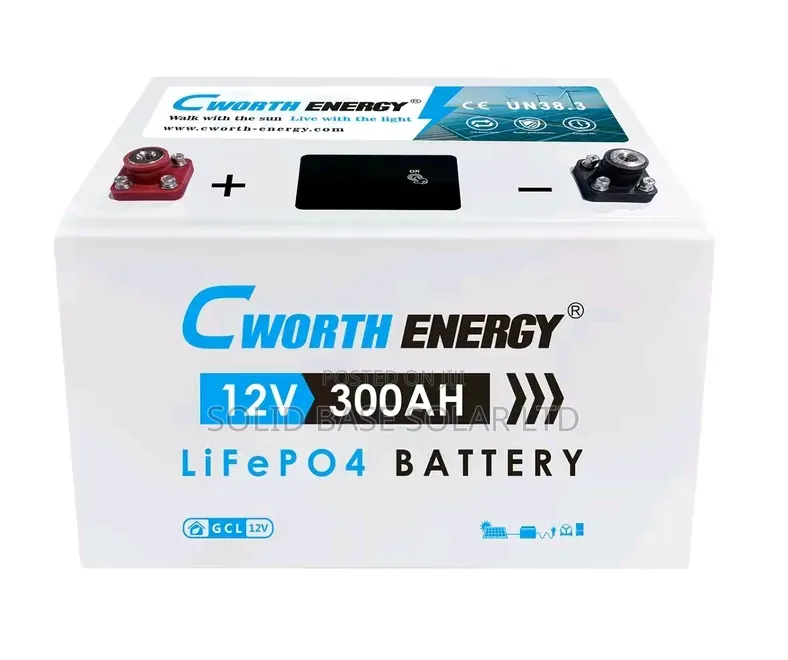Cworth 3.8kwh 12v Lithium Battery