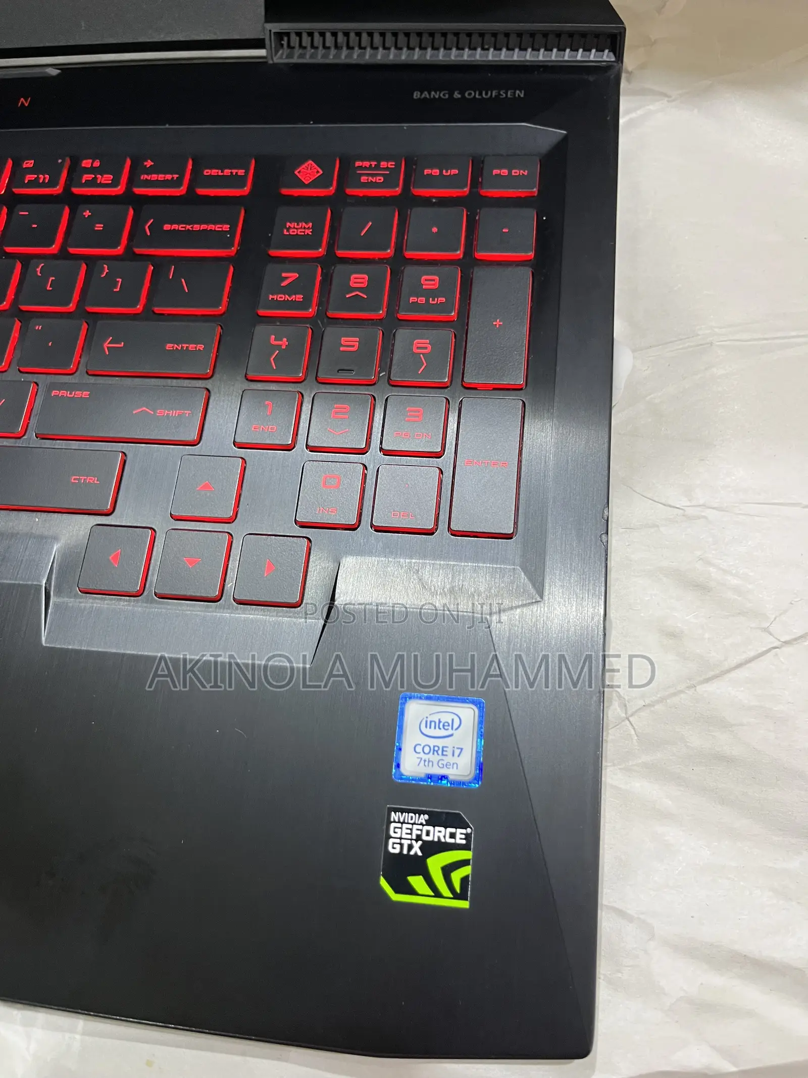 Laptop HP Omen 15 16GB Intel Core i7 HDD+SSD 128GB