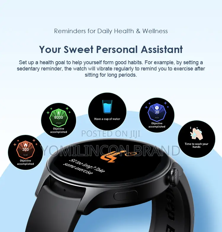 Oraimo Watch Er Osw-42 Smartwatch - Wireless Call -