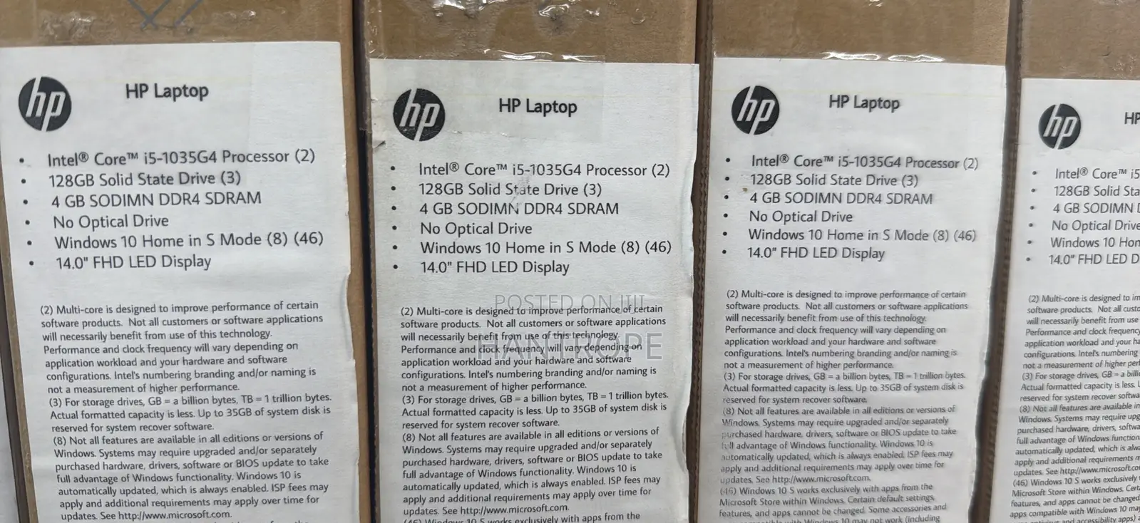New Laptop HP 14-ep0063 4GB Intel Core i5 SSD 128GB