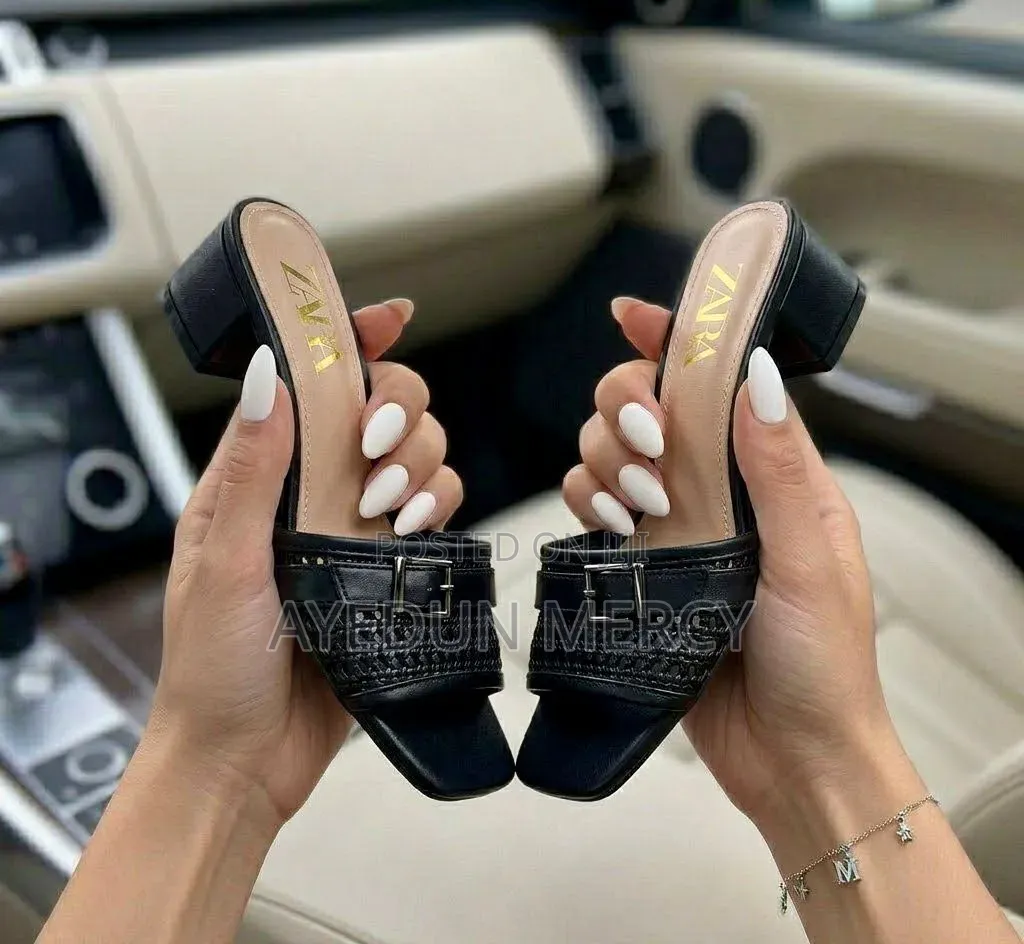 Lovely Mid Slippers Heel