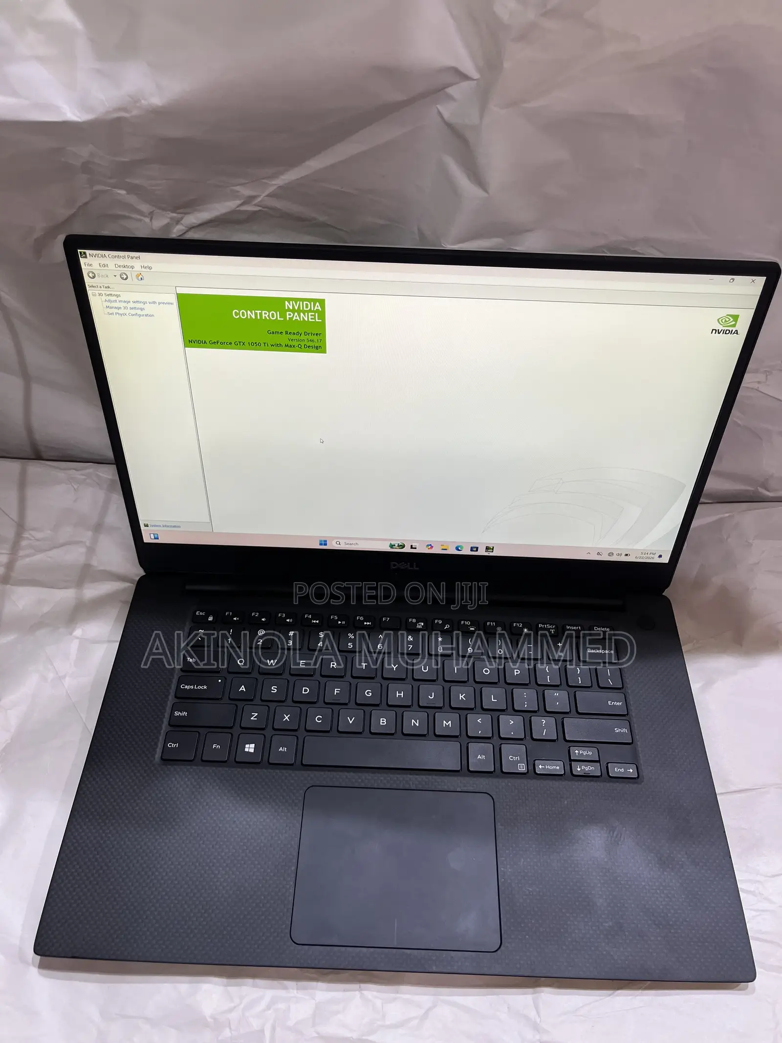 Laptop Dell XPS 15 9570 16GB Intel Core i7 SSD 512GB