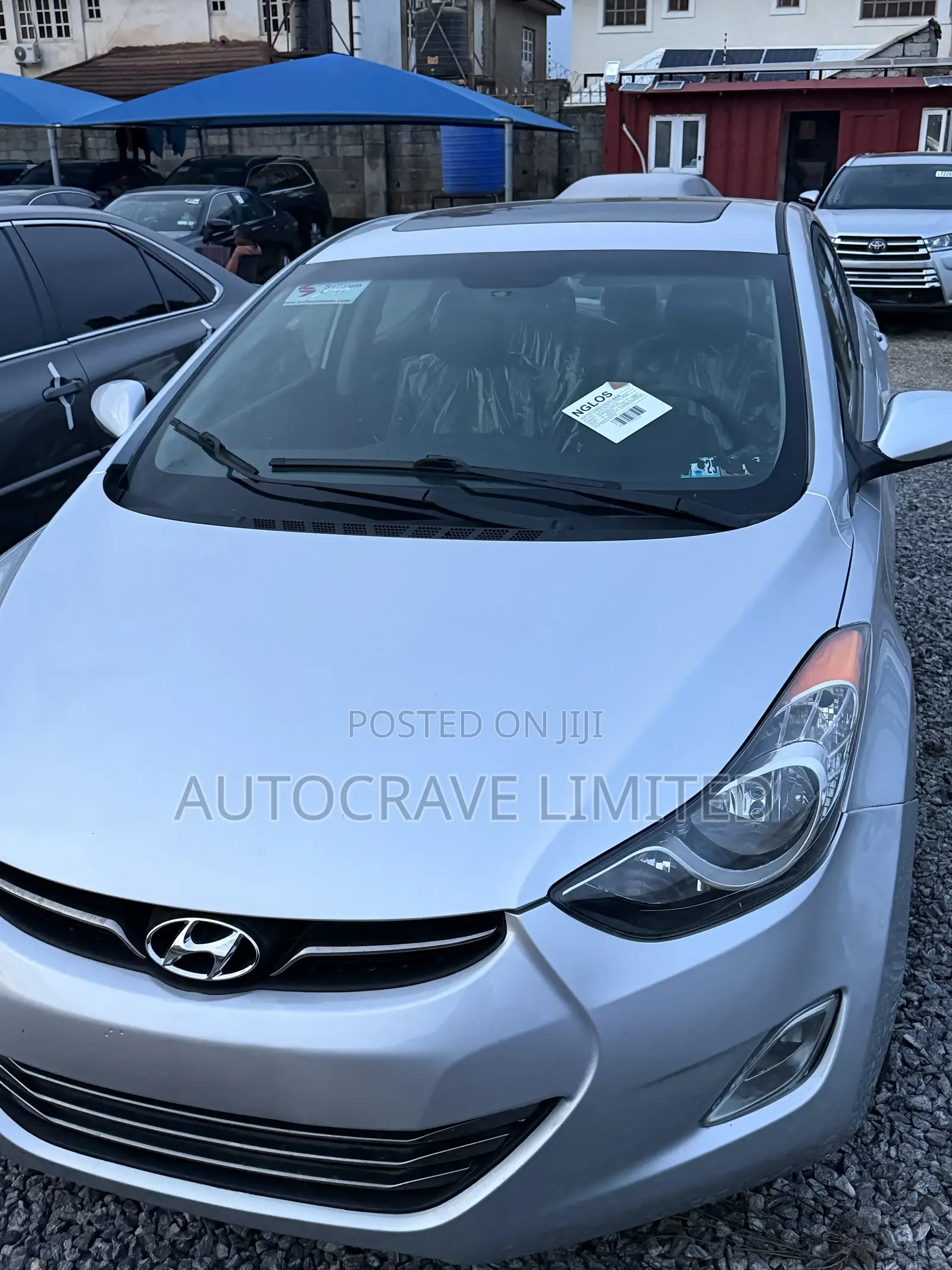 Hyundai Elantra Limited 2012 Silver