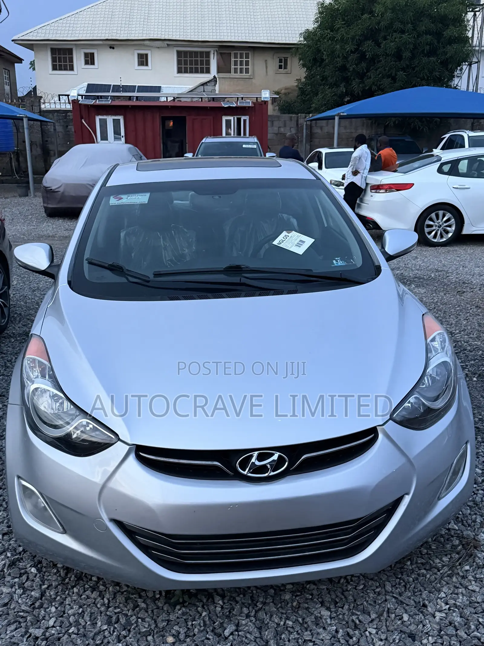 Hyundai Elantra Limited 2012 Silver