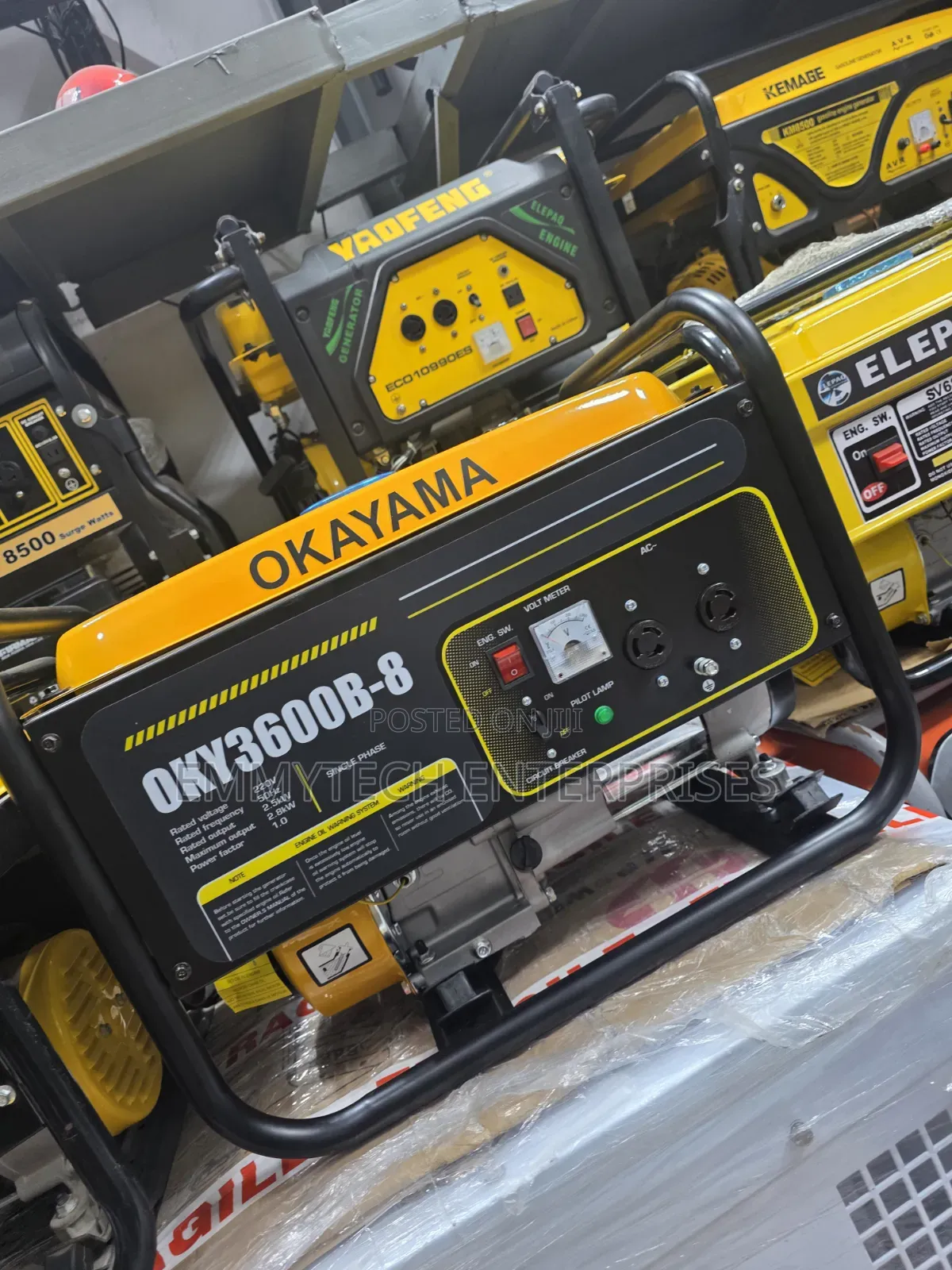 This Is Okayama Petrol Generator 3.5kva 100%Copper Coil