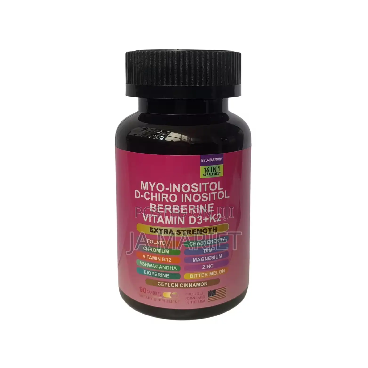 Myo-Inositol D-Chiro Inositol Berberine Vitamin D3 +